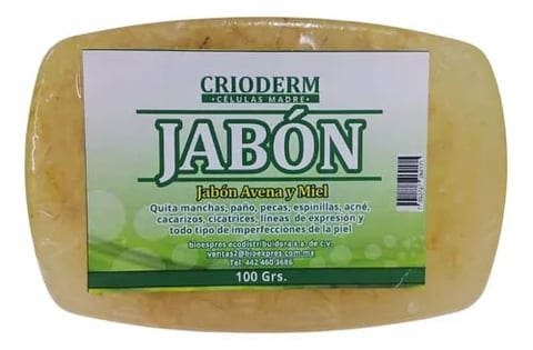 Crioderm Jabon herbal soap bar